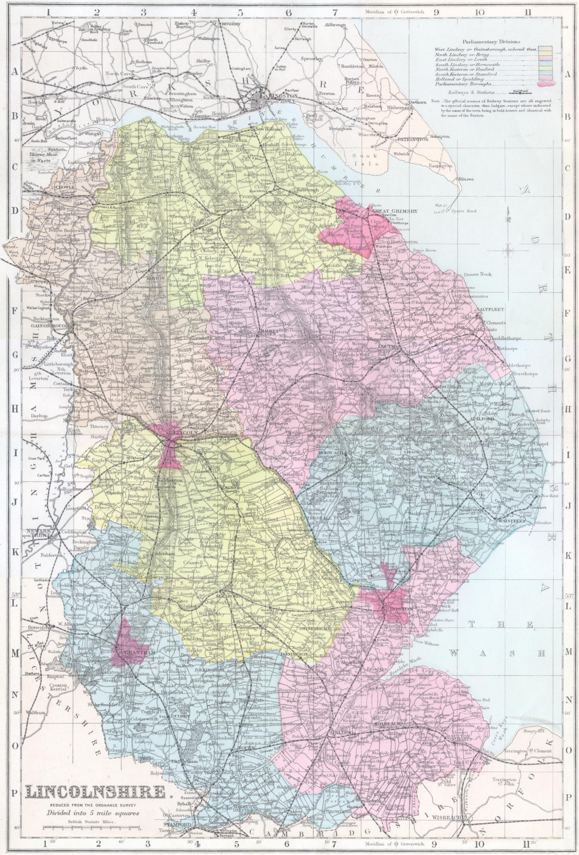 Lincolnshire in the 1880s